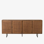 Buffet Four Hands Carmel en finition brun délavé