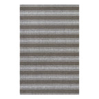 Tapis à poils longs Chilewich Boardwalk Stripe - Noyer