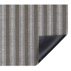Tapis à poils longs Chilewich Boardwalk Stripe - Noyer