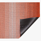 Tapis de sol à poils longs Chilewich Apricot Domino 