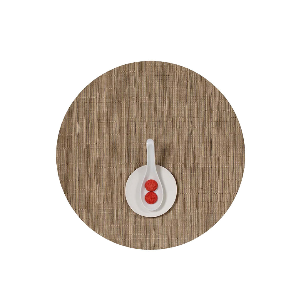 Sets de table ronds en bambou Chilewich Signature