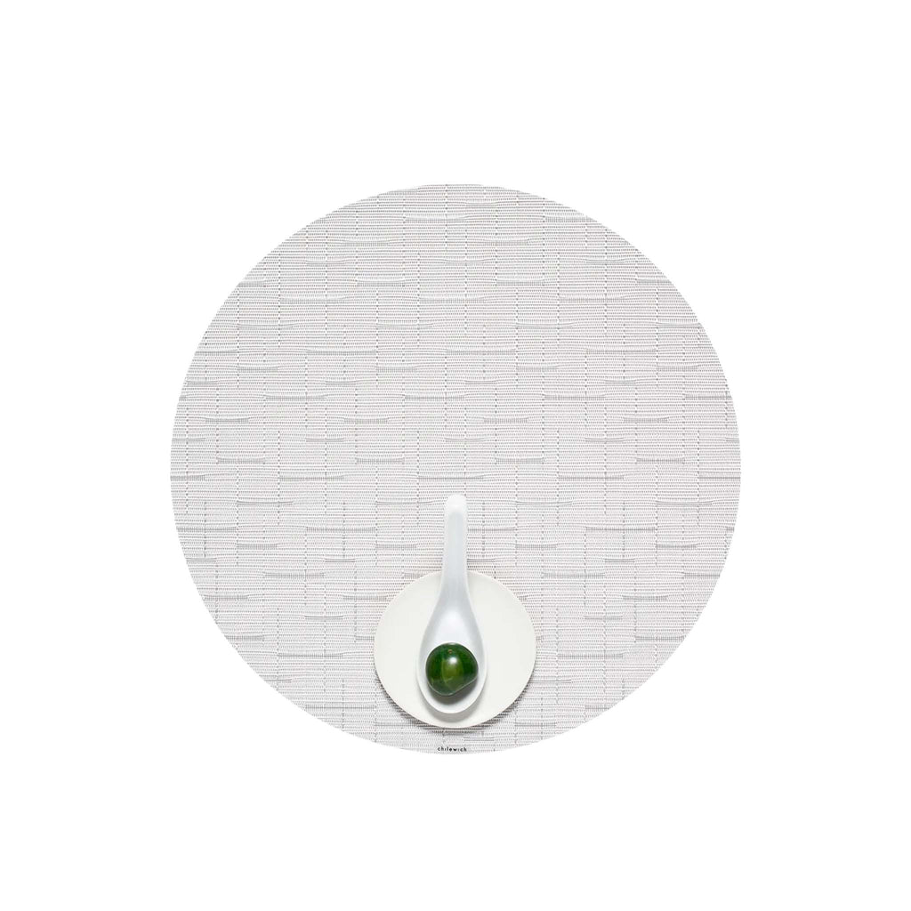 Sets de table ronds en bambou Chilewich Signature