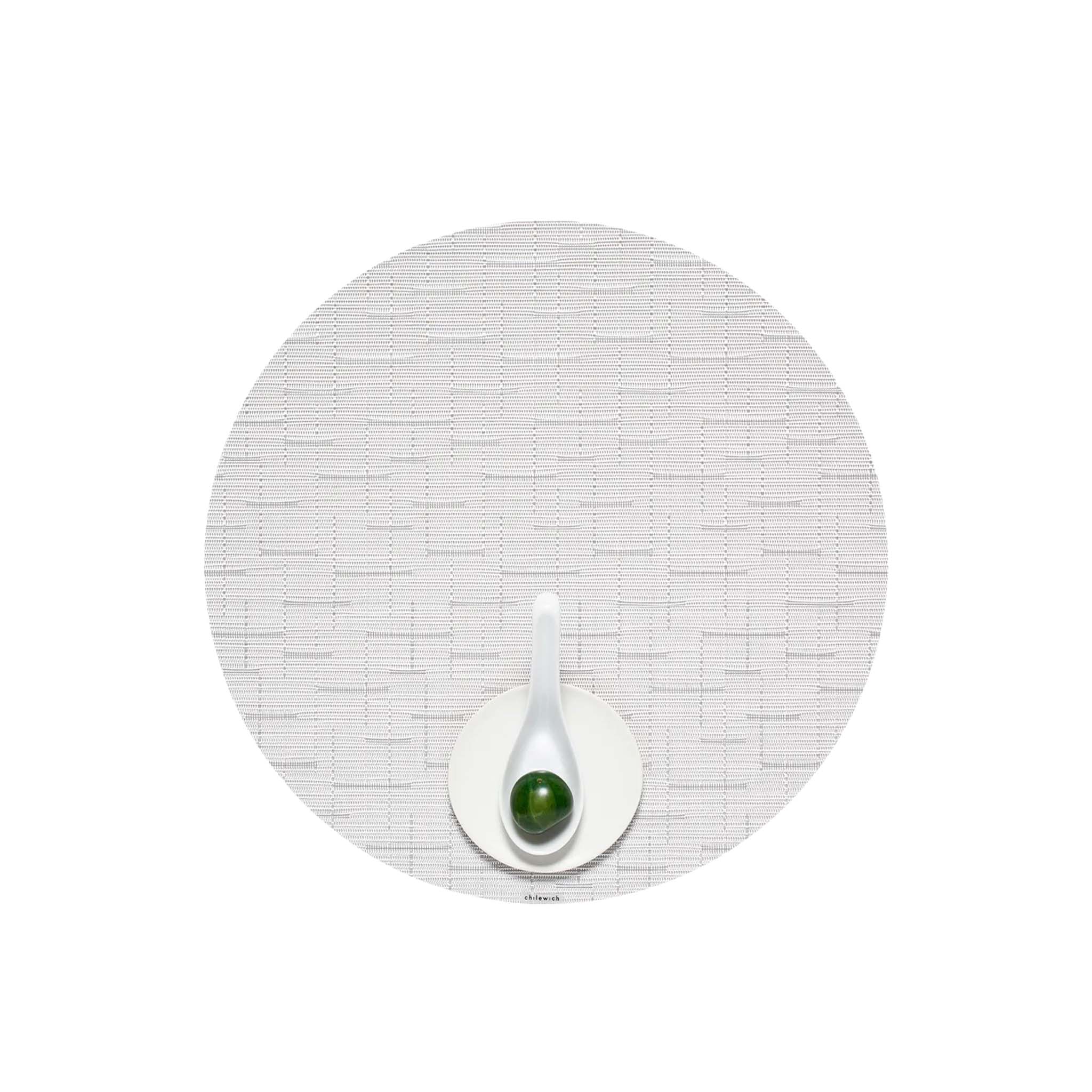 Sets de table ronds en bambou Chilewich Signature