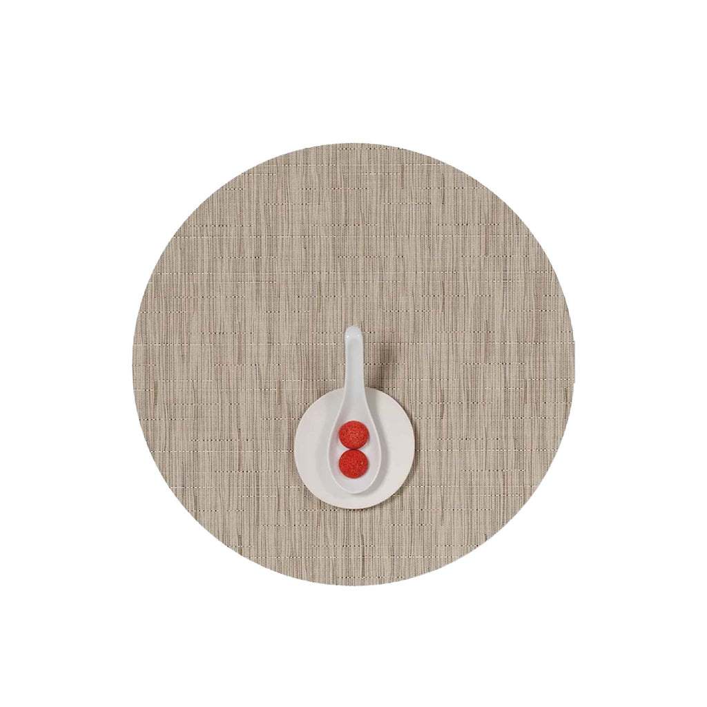 Sets de table ronds en bambou Chilewich Signature