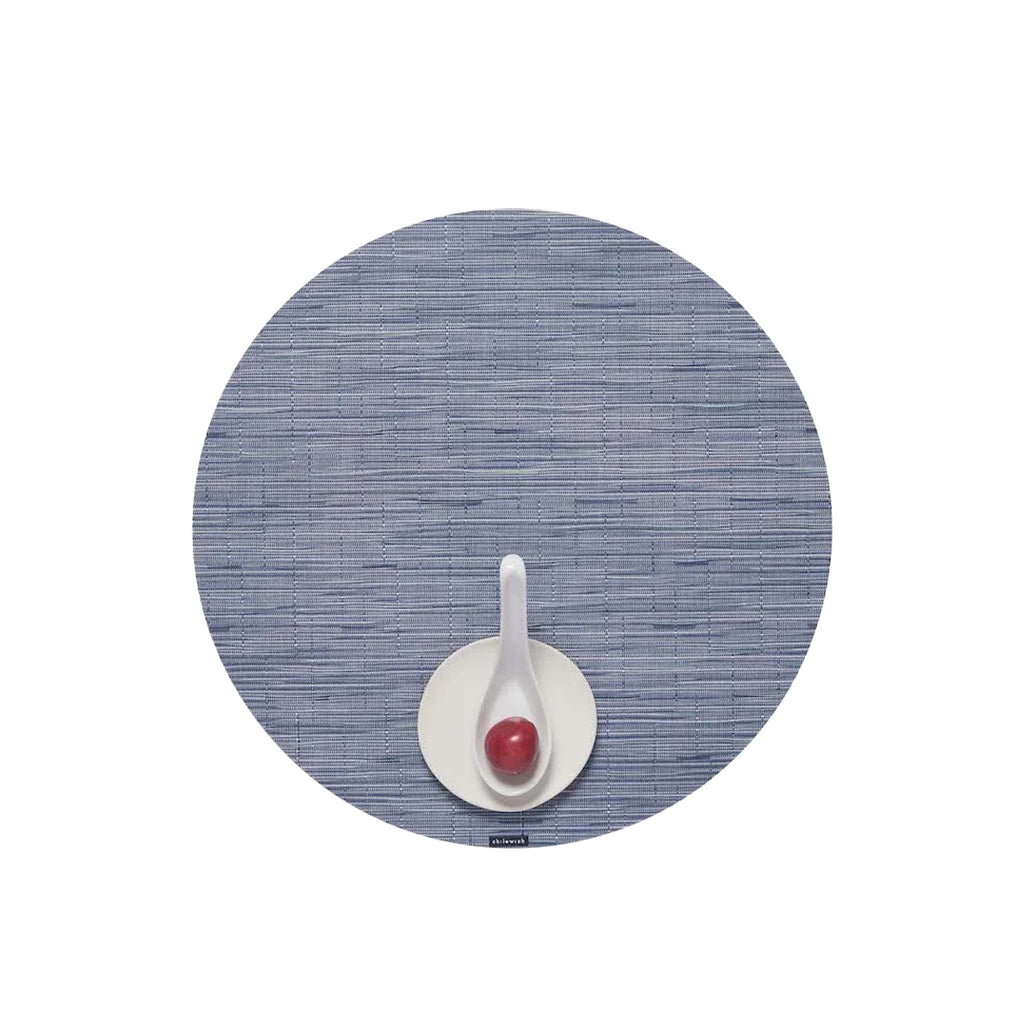 Sets de table ronds en bambou Chilewich Signature