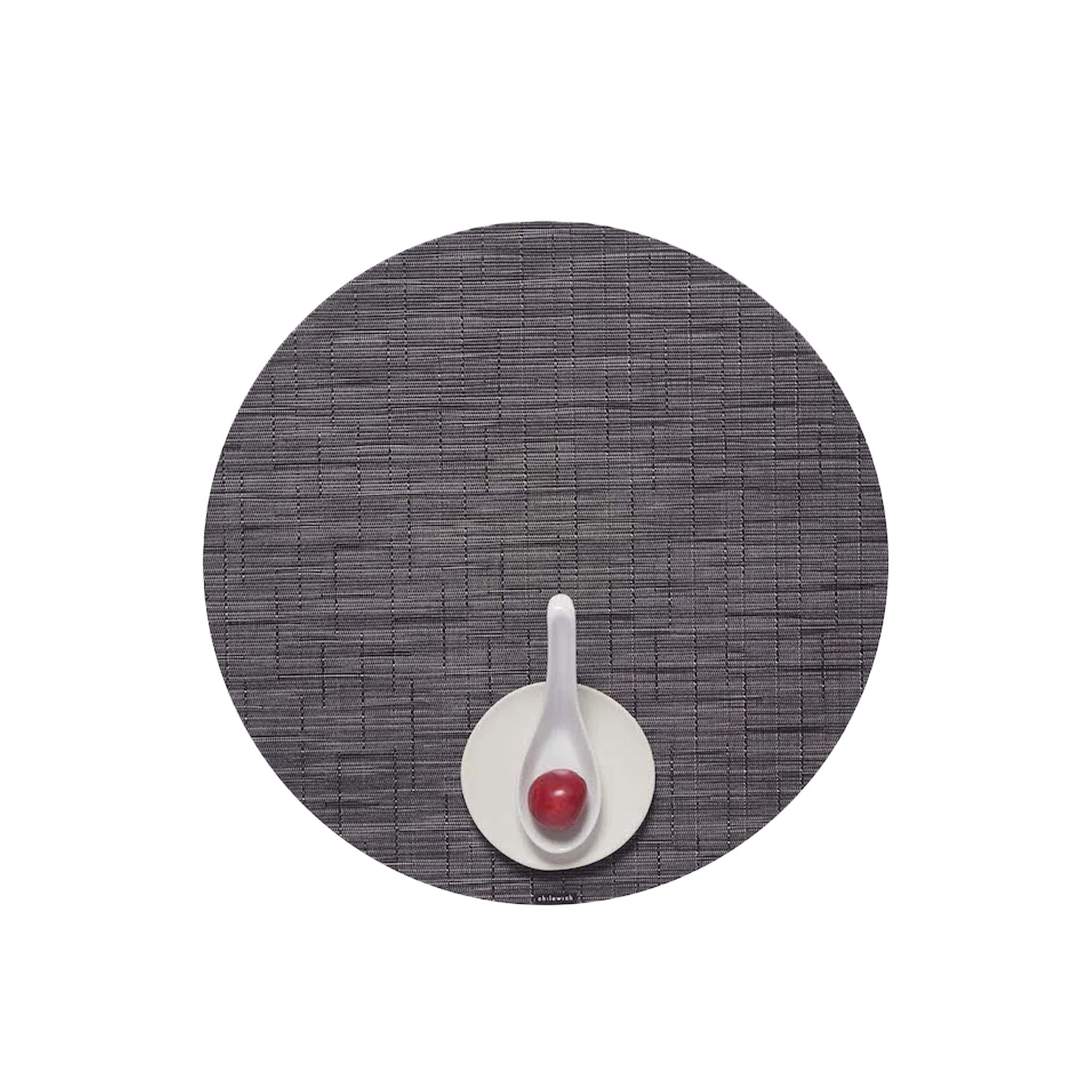 Sets de table ronds en bambou Chilewich Signature