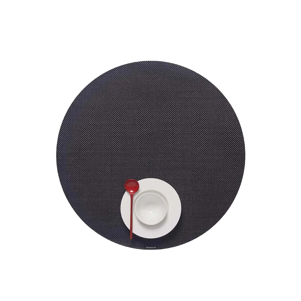 Set de table rond Chilewich Mini Basketweave