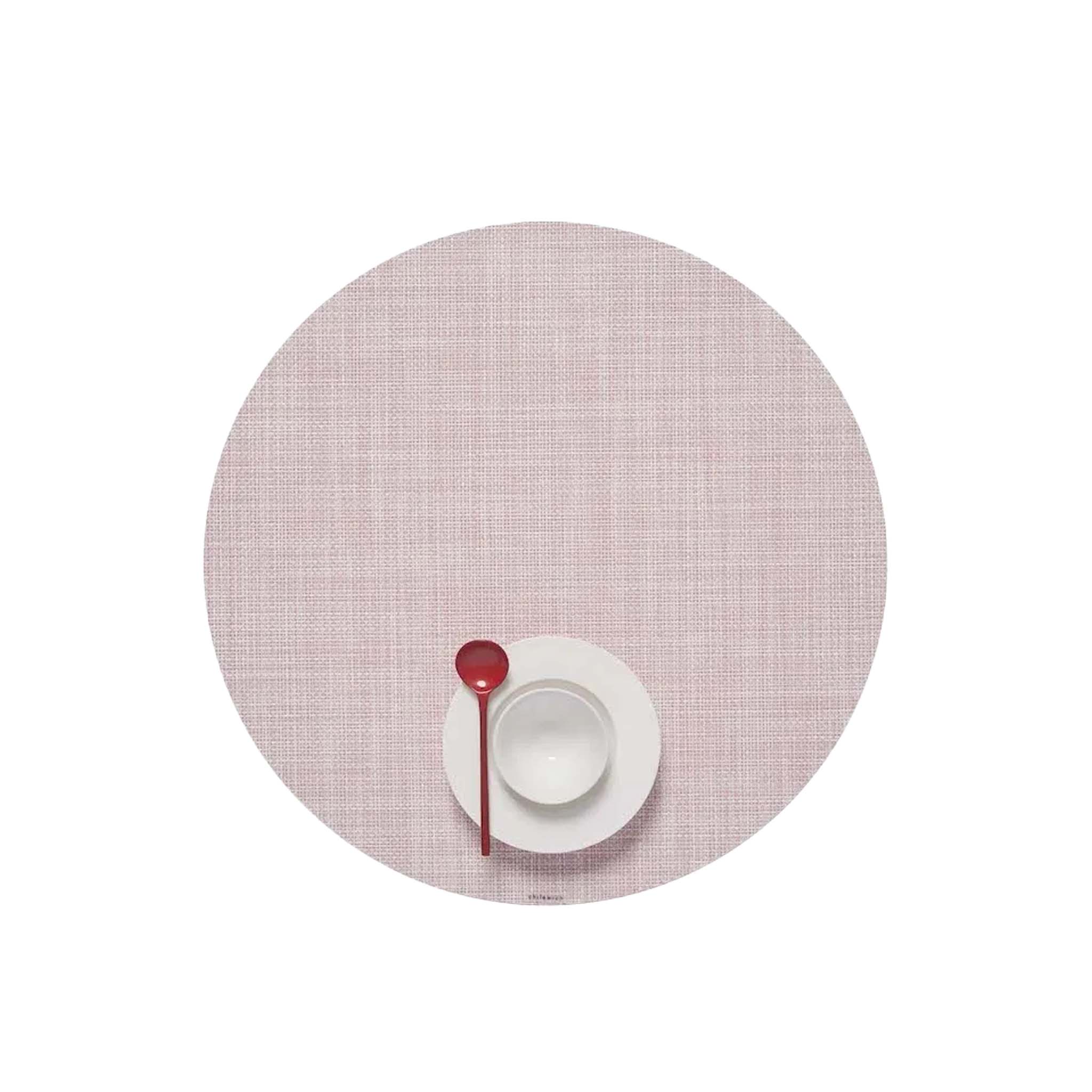 Set de table rond Chilewich Mini Basketweave