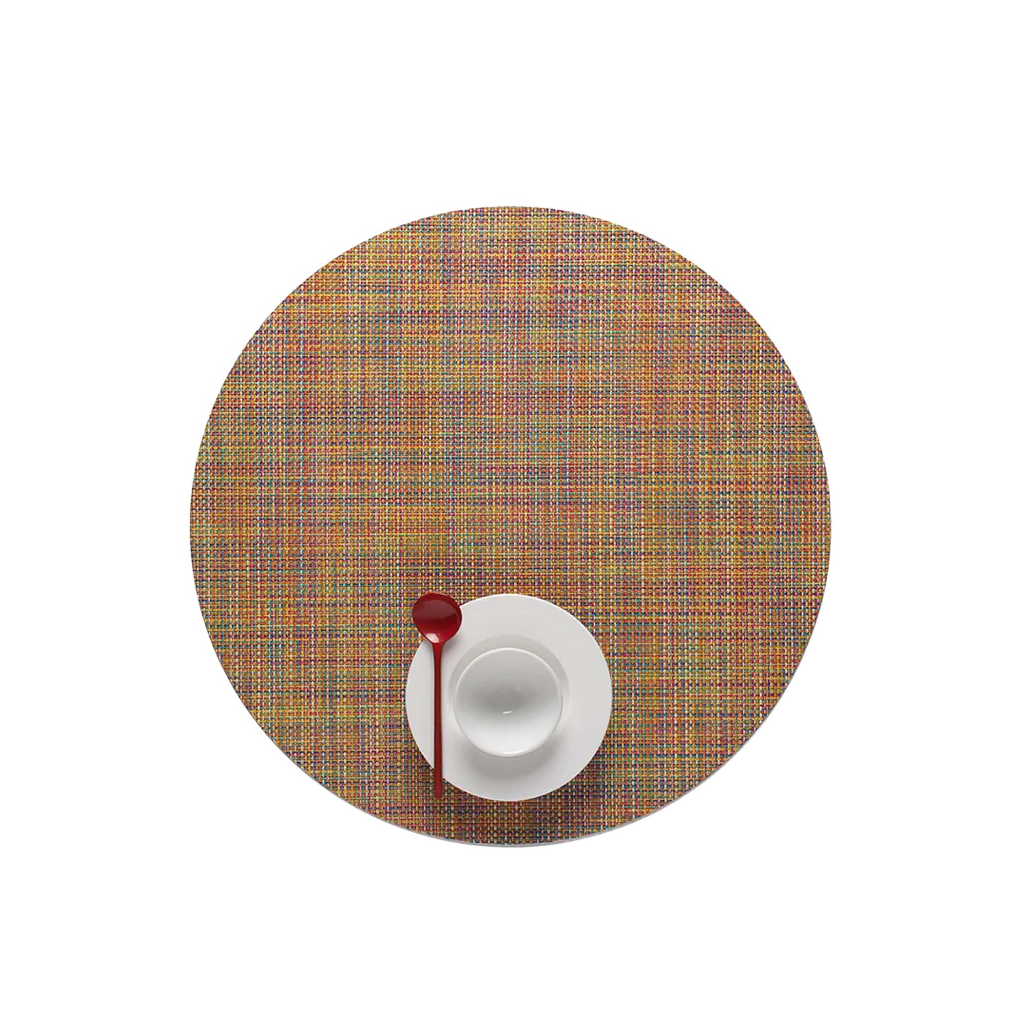 Set de table rond Chilewich Mini Basketweave