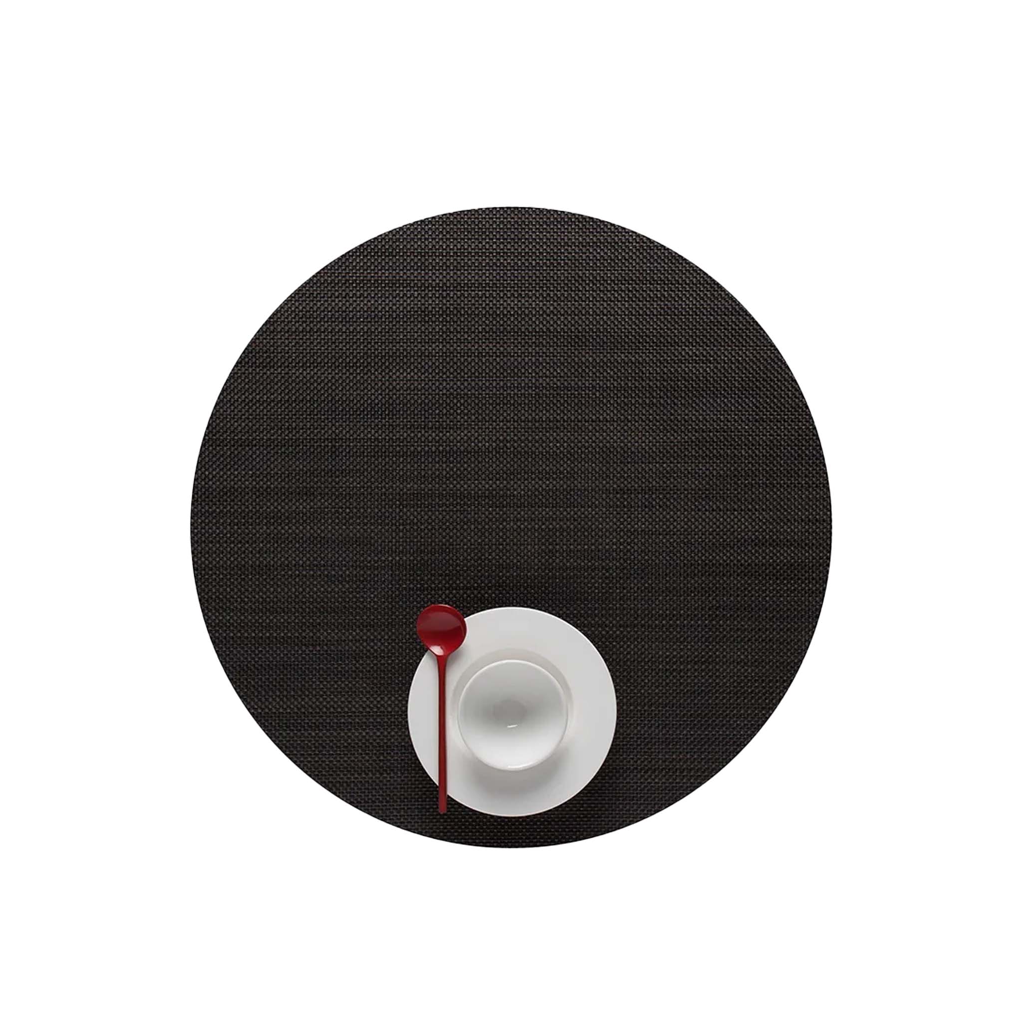 Set de table rond Chilewich Mini Basketweave