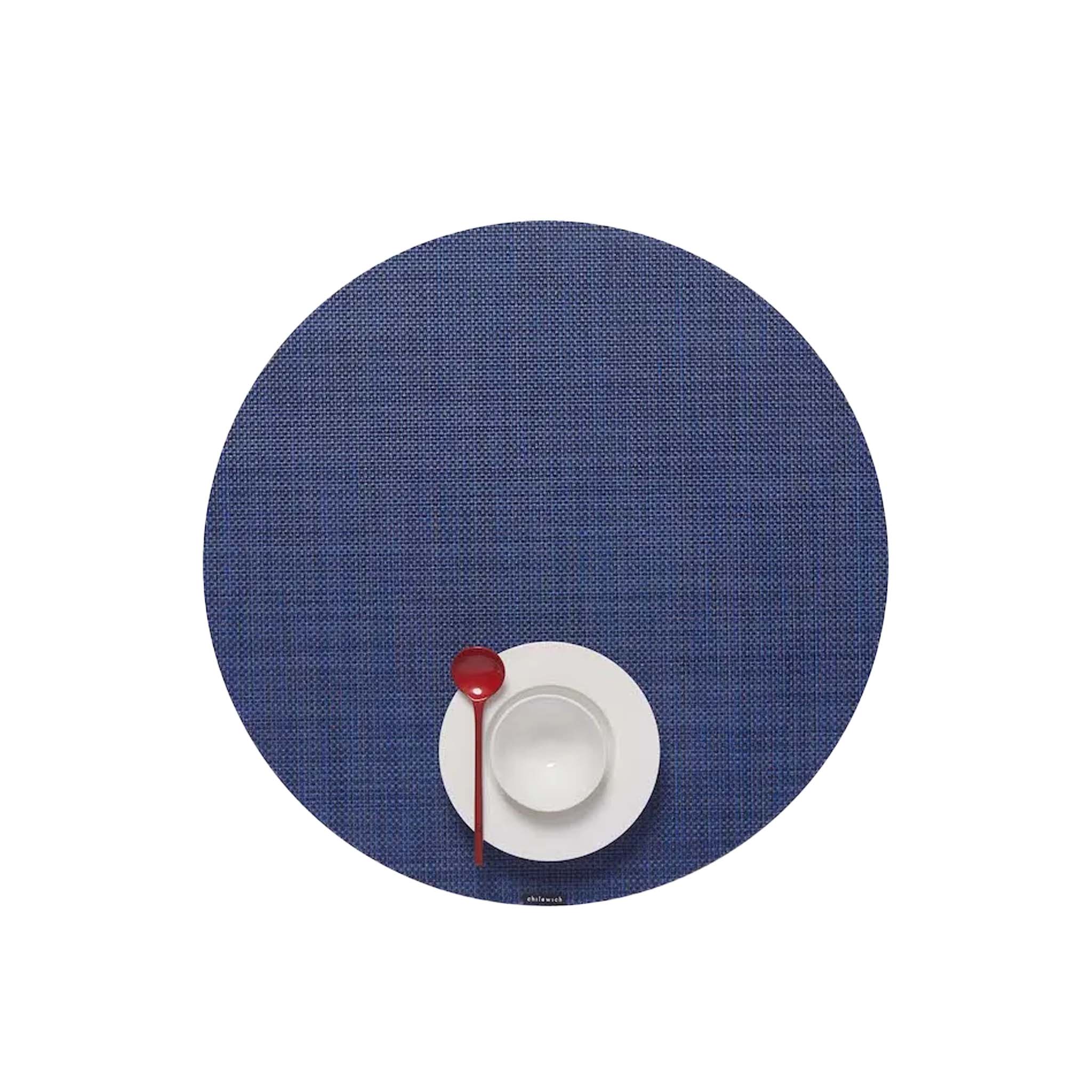 Set de table rond Chilewich Mini Basketweave
