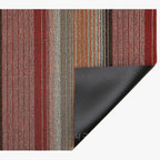 Tapis à poils longs Chilewich Pop Stripe Paprika