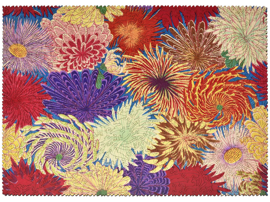 Chrysanthèmes Liberty Puzzle