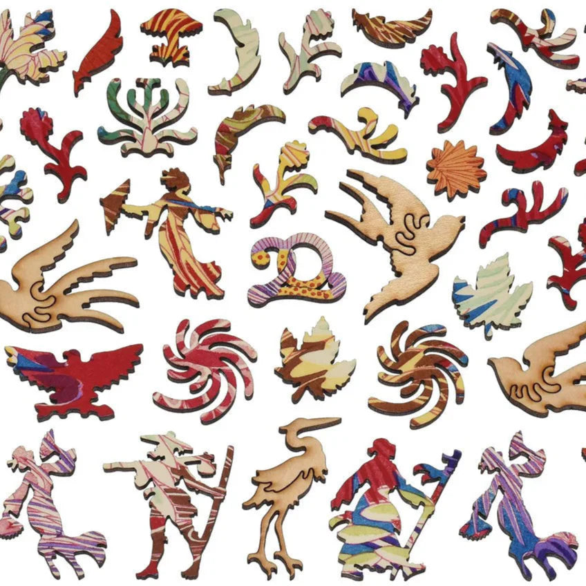 Chrysanthèmes Liberty Puzzle