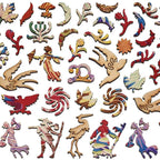 Chrysanthèmes Liberty Puzzle