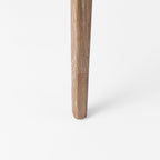 Chaise de salle à manger Amelia en rotin et bois, finition délavée (lot de 2)