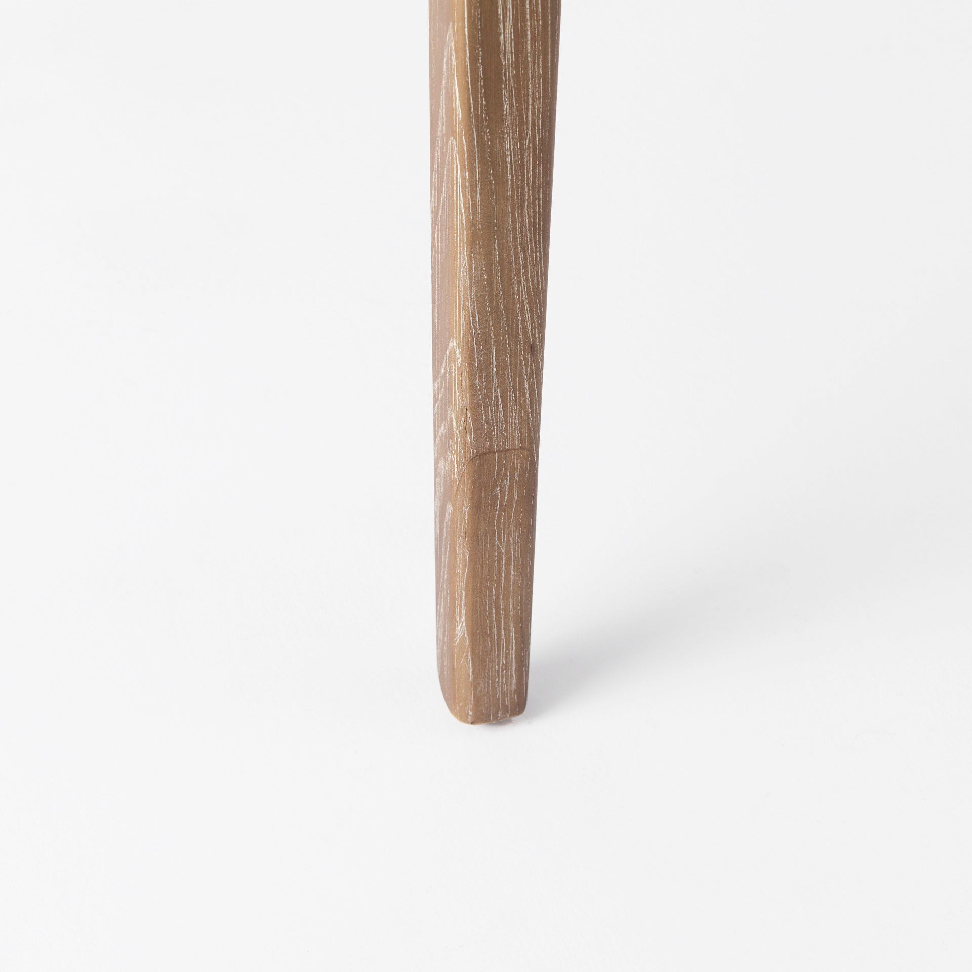 Chaise de salle à manger Amelia en rotin et bois, finition délavée (lot de 2)