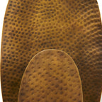 Applique ovale Chester finition laiton