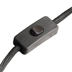 Lampe en argile de la Cauvery en forme de bouteille de riz