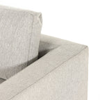 Canapé-lit Four Hands Colt couleur argent Aldred