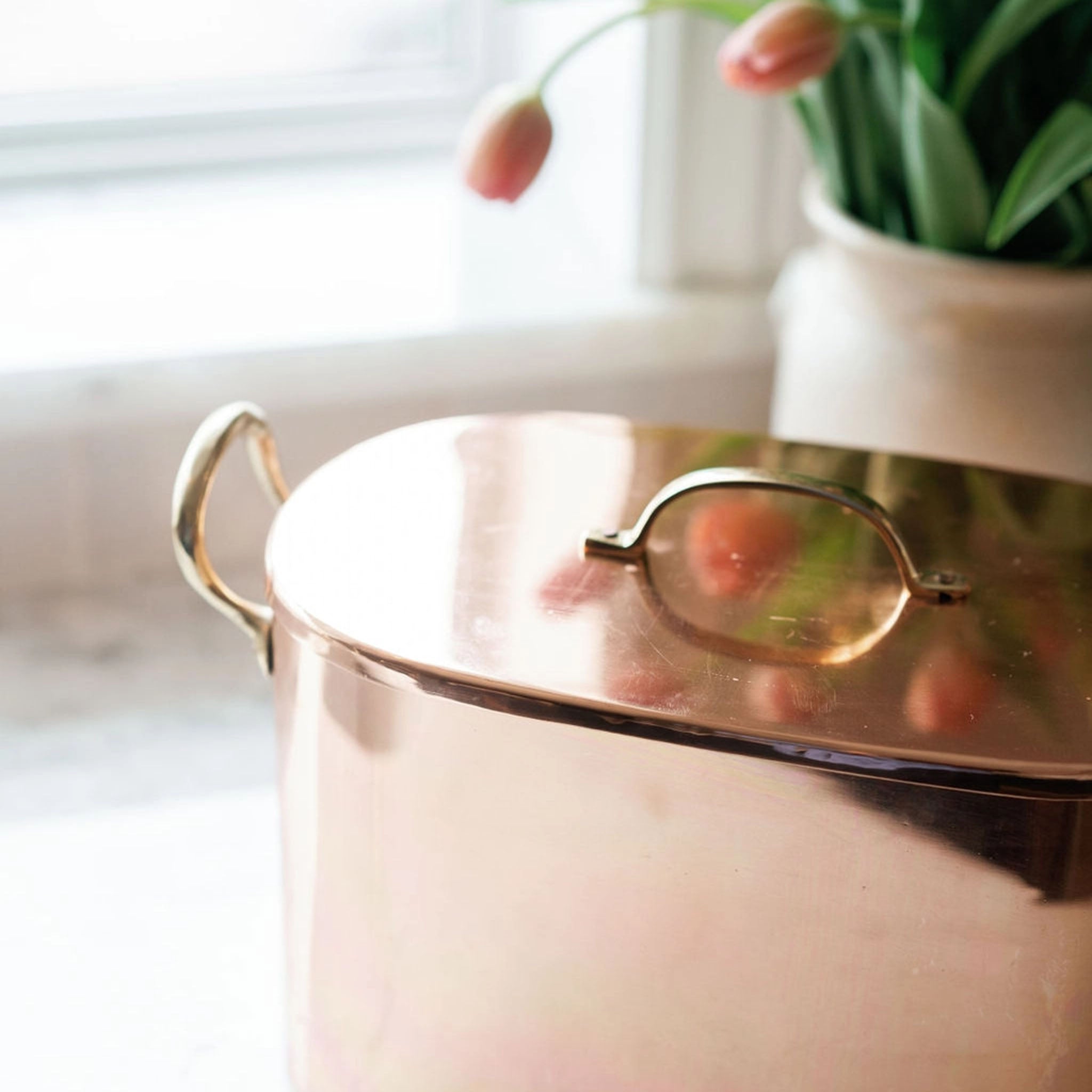 Boîte à pain en cuivre Hierloom