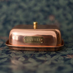 Beurrier en cuivre de famille