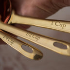 Cuillères doseuses en cuivre