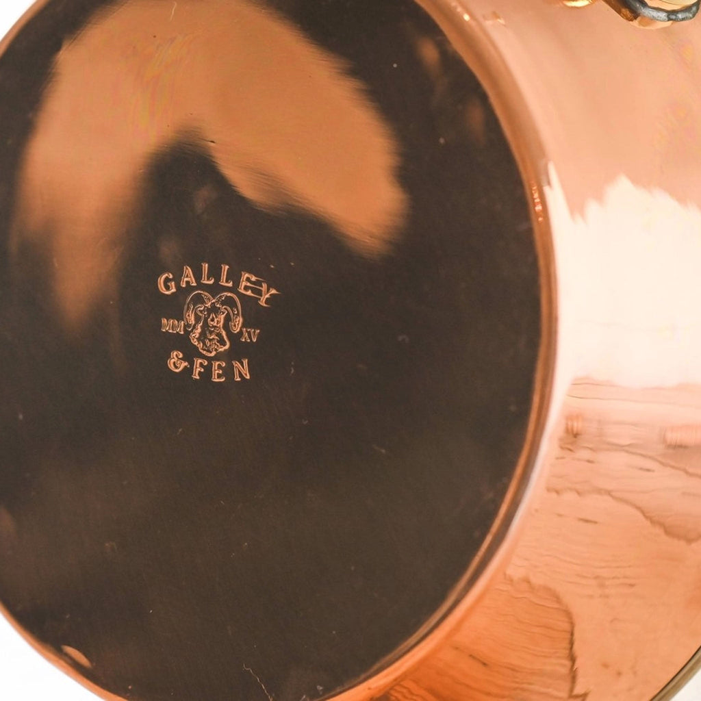 Poêle à chauffer Windsor en cuivre de style ancien