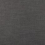 Chaise de salle à manger Four Hands Cove à roulettes, coloris Bergamo Charcoal