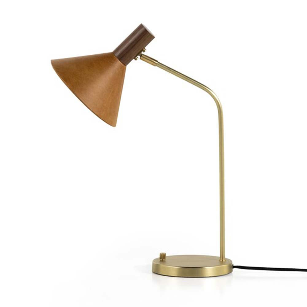 Lampe de bureau Four Hands Cullen - Noyer naturel