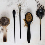 Cuillère à cocktail en corne