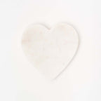 Plat en forme de cœur en marbre