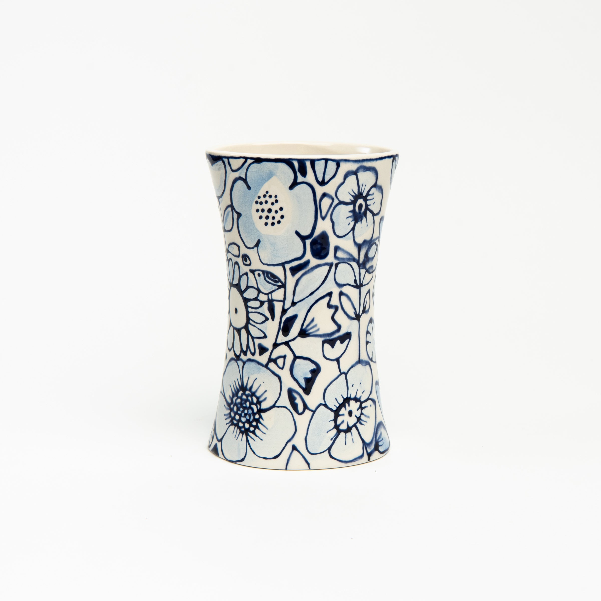 Vase Gathering de Stephanie Verdun, bleu