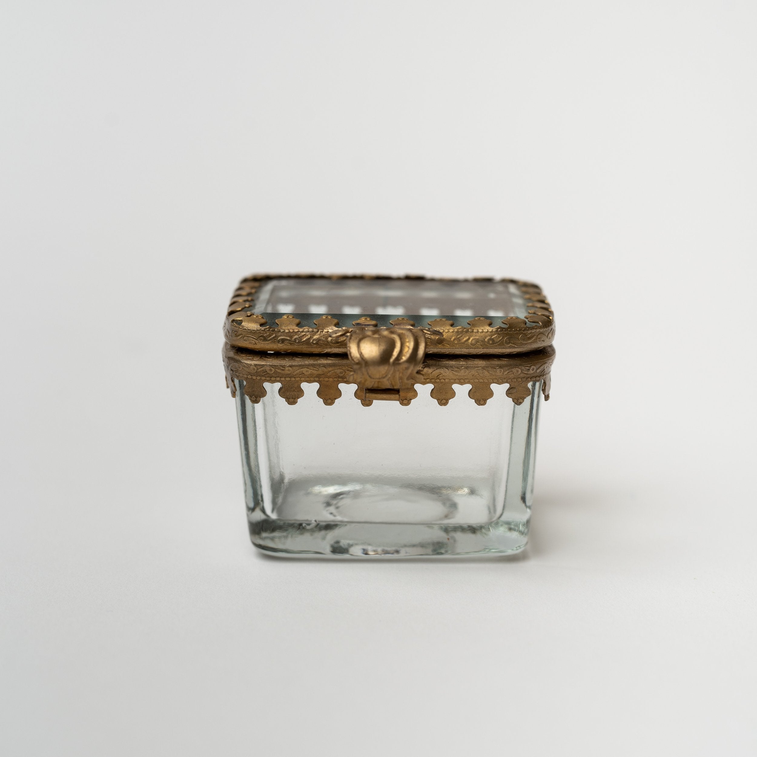 Boîte en verre biseauté