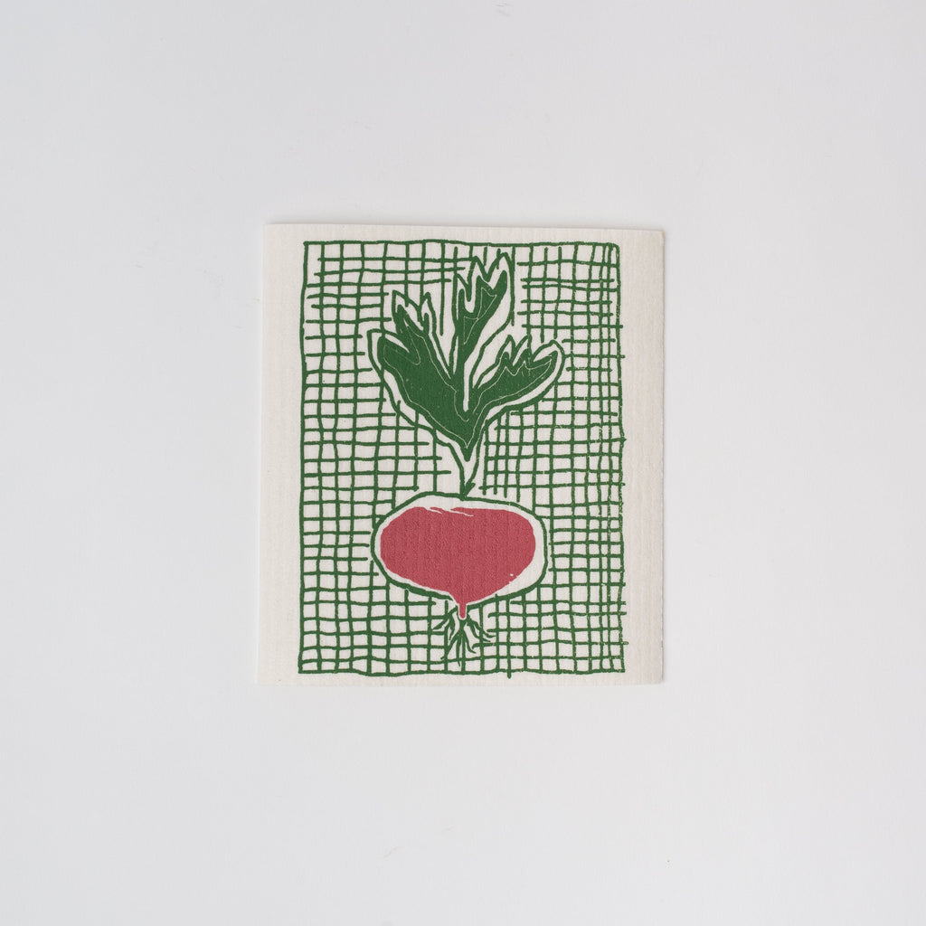 Tissu suédois Ruby Radish 