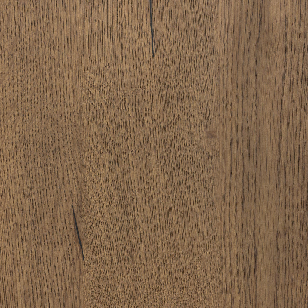 Meuble multimédia Four Hands Eaton en résine chêne ambré