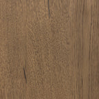 Meuble multimédia Four Hands Eaton en résine chêne ambré