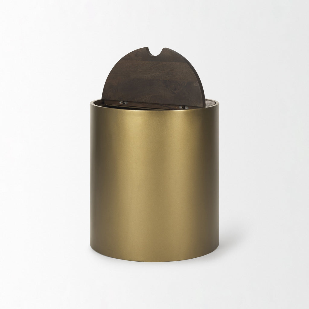 Table d'appoint Aurora dorée