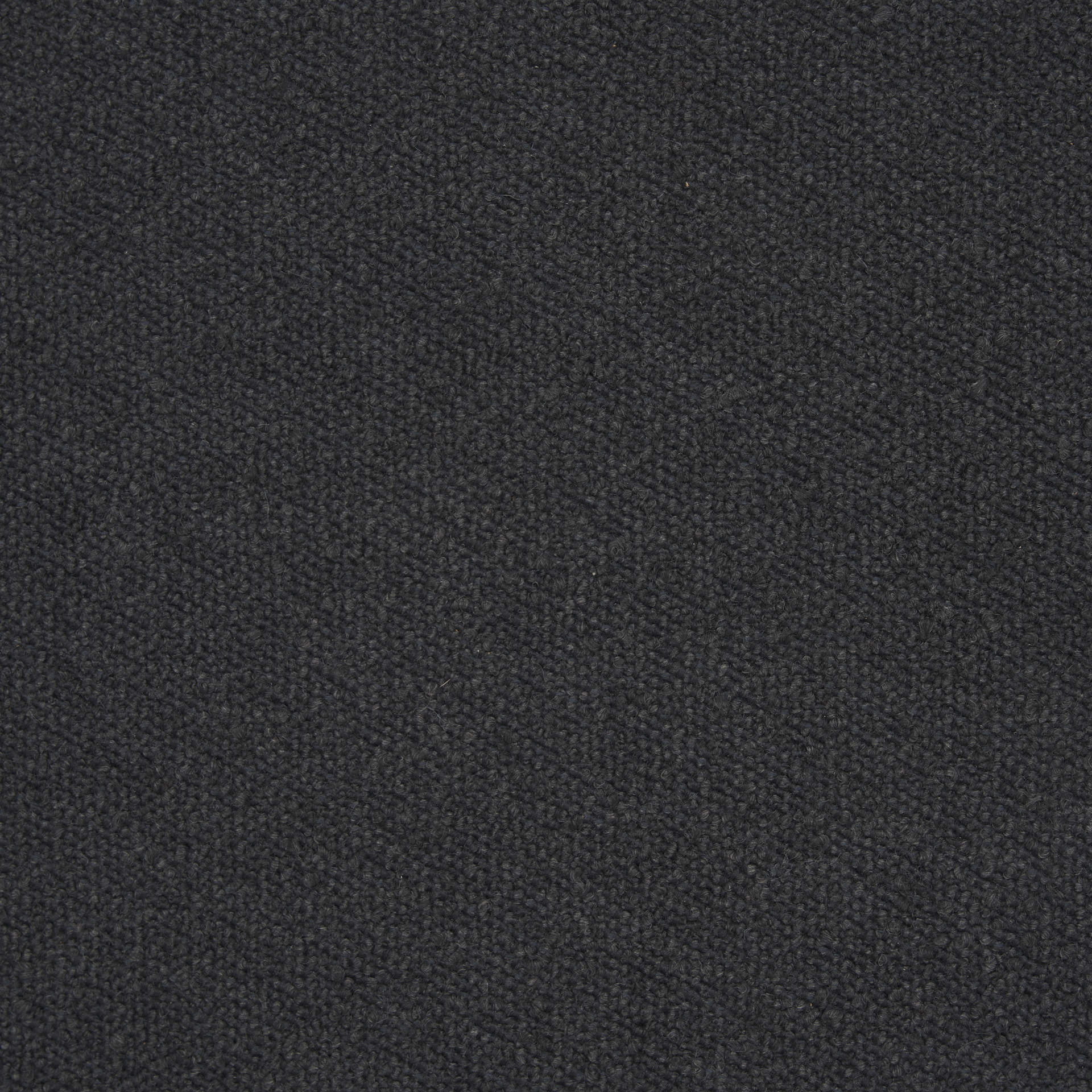 Pouf de rangement Ava en boucle noire