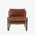 Fauteuil suspendu Four Hands Emmett couleur Dakota Tobacco