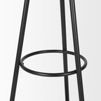 Porte-manteau métallique Sawyer avec étagère circulaire