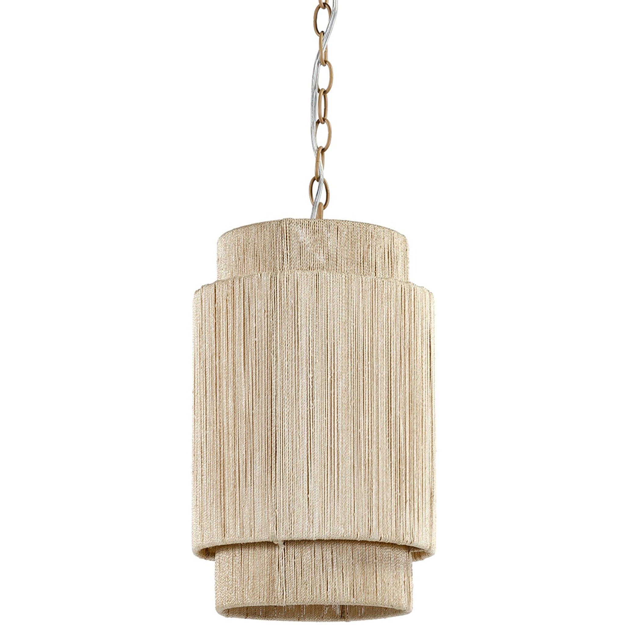 Pendentif Palecek Everly en coloris naturel, petit modèle