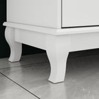 Commode double de 55,1 cm de large avec tiroirs de rangement