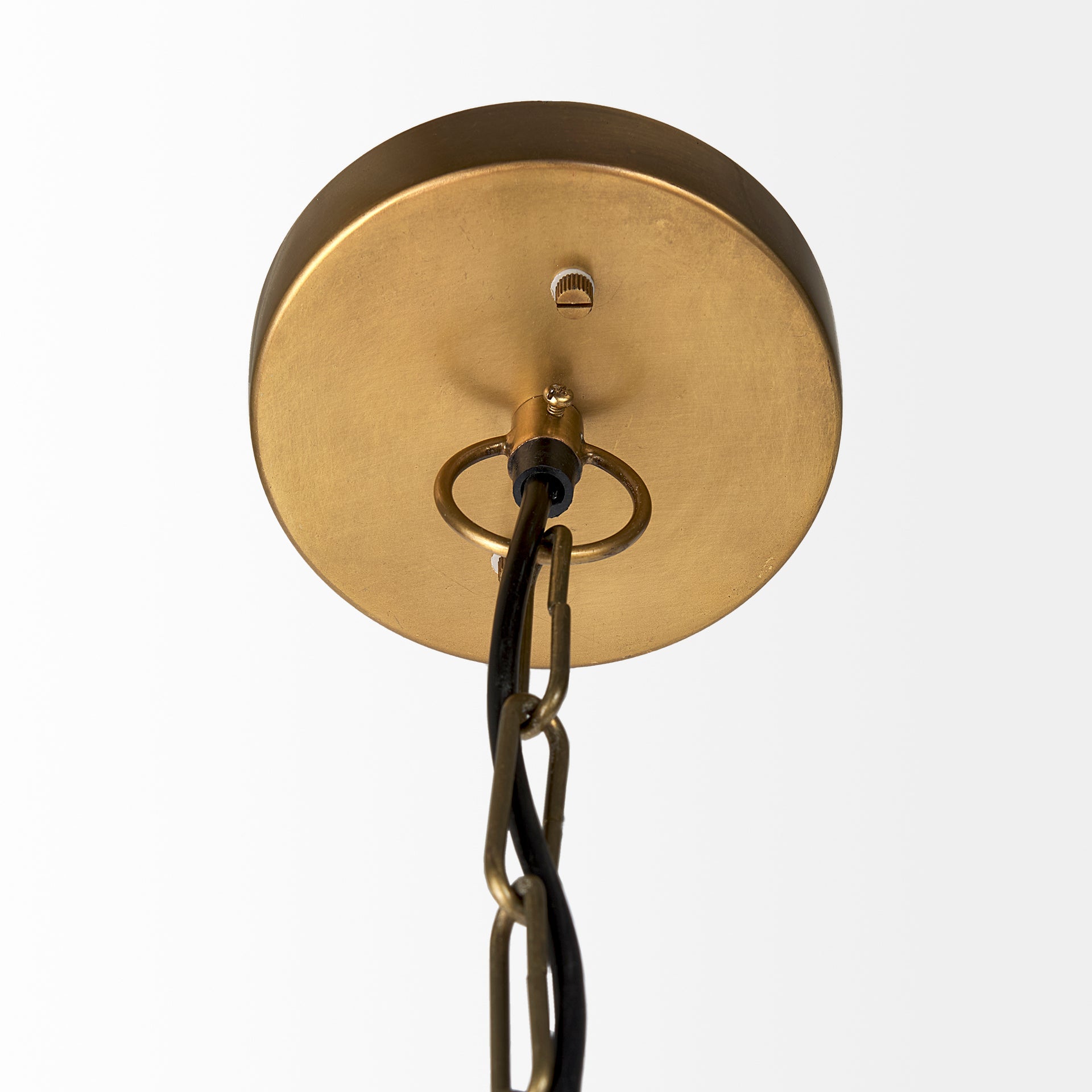 Pendentif Felicity en métal noir