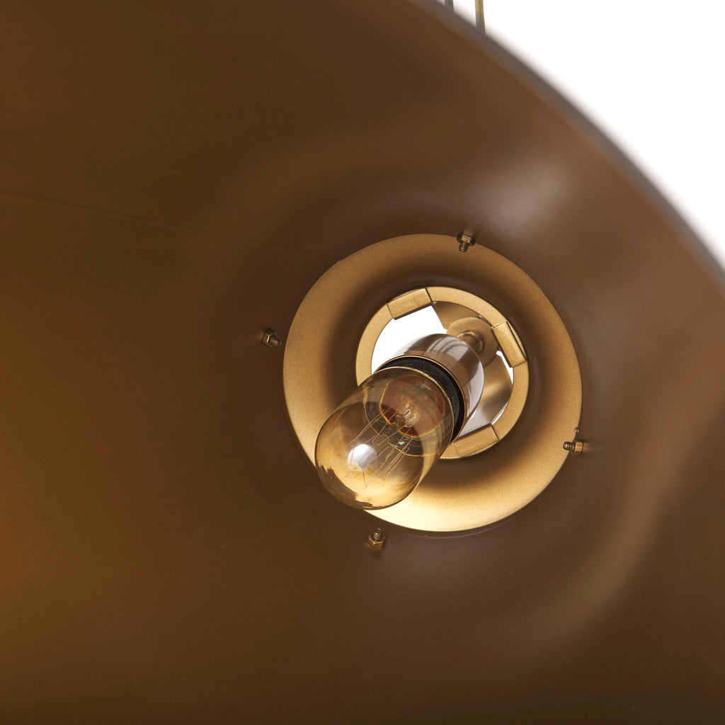 Pendentif Felicity en métal noir