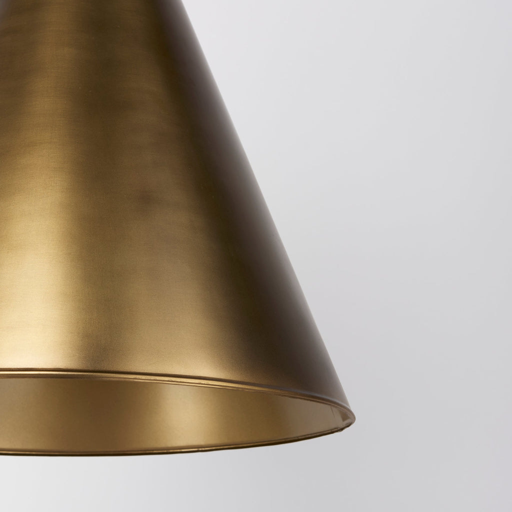 Pendentif Felicity en métal doré