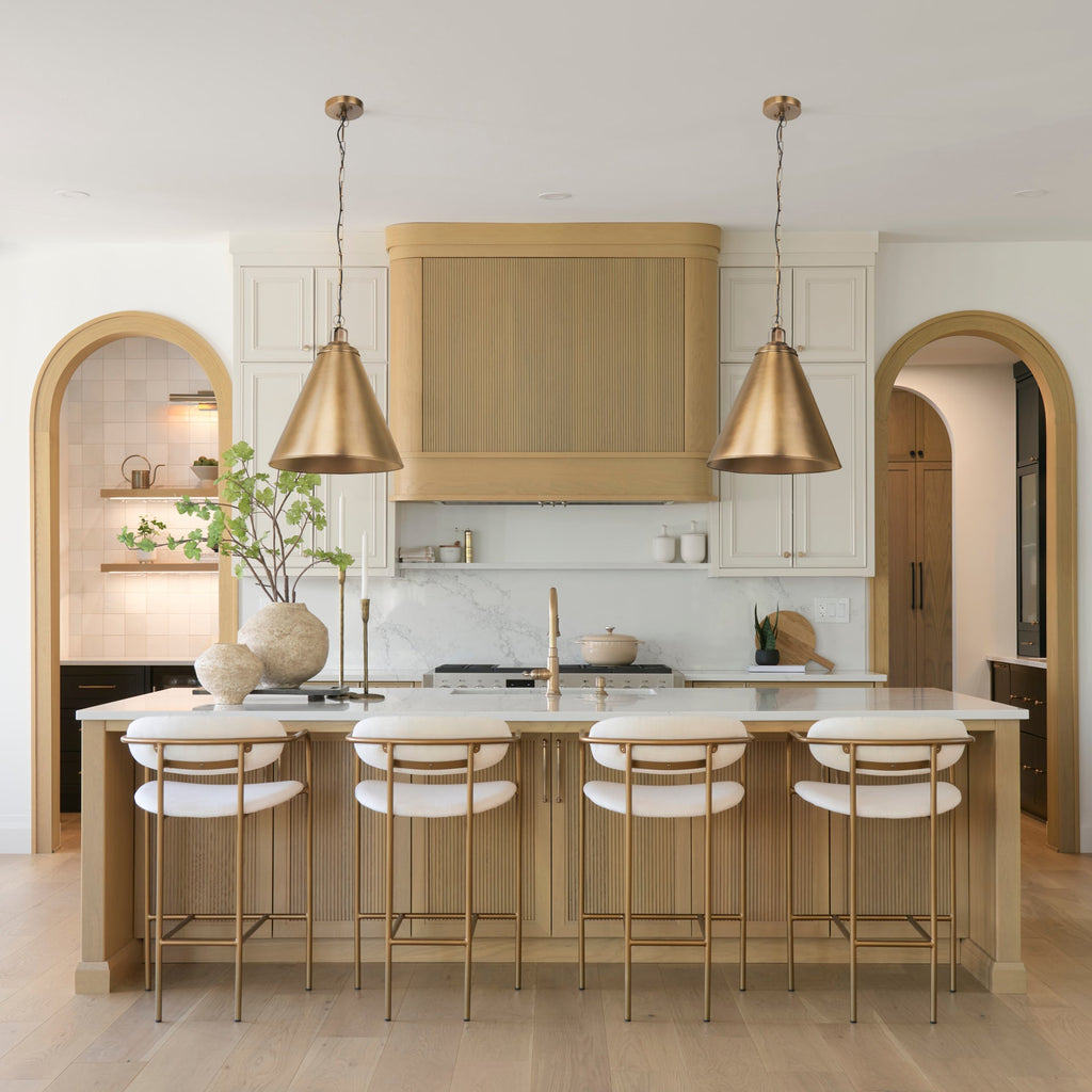 Pendentif Felicity en métal doré