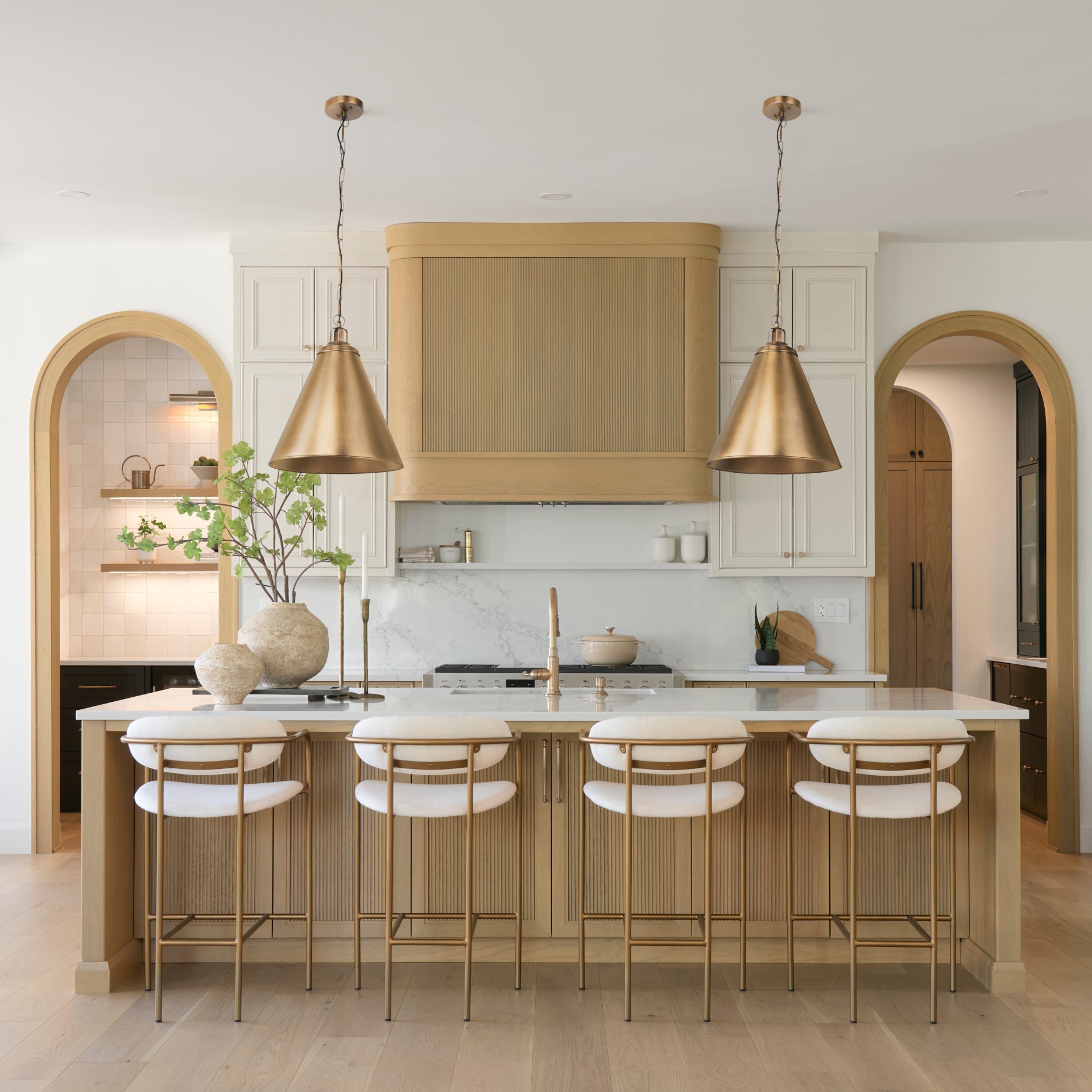 Pendentif Felicity en métal doré