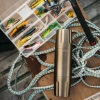 Gourde Firelight High Camp Flasks couleur canon de fusil 750 ml