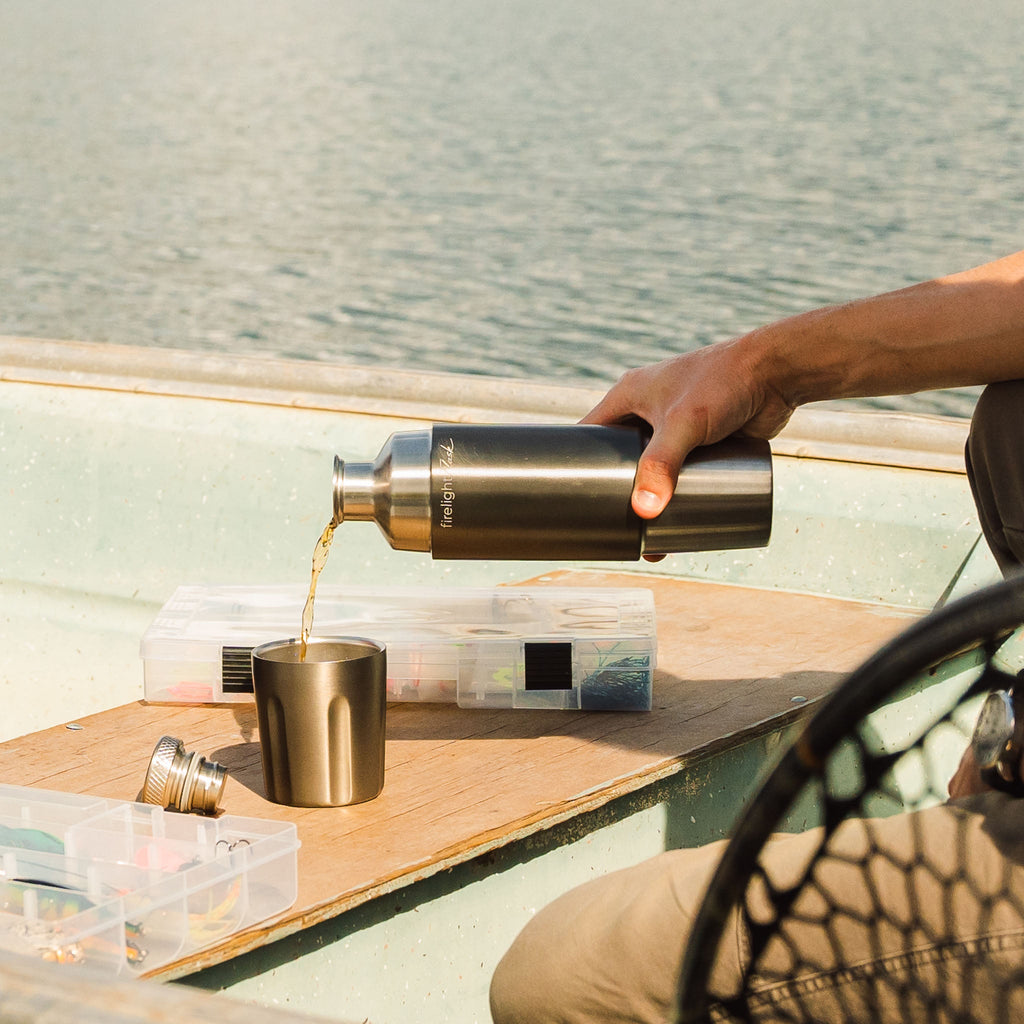 Gourde Firelight High Camp Flasks couleur canon de fusil 750 ml